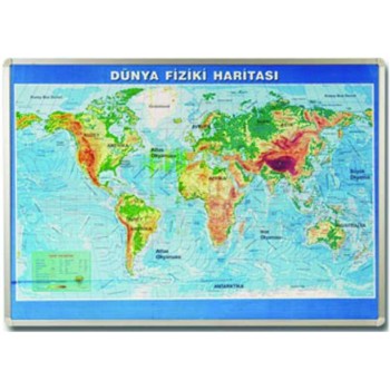 Dünya Fiziki Haritası
